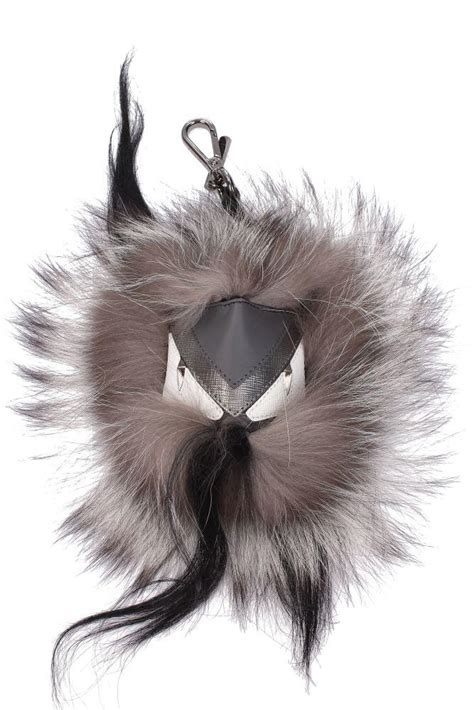 fendi key ring pouch|fendi fur keychain.